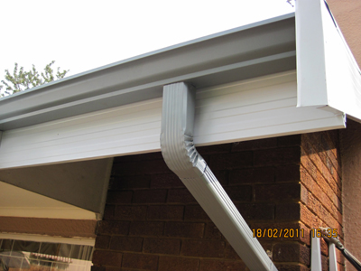 80x50 Gutter Downpipe.